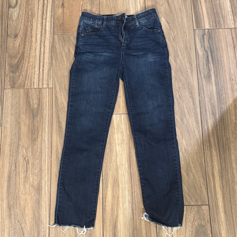 Wit & Wisdom Dark Indigo Ankle Jeans
